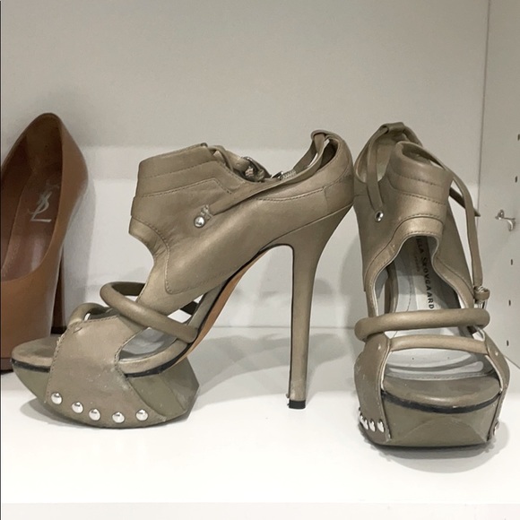 camilla skovgaard Shoes - Camilla Skovgaard taupe heels